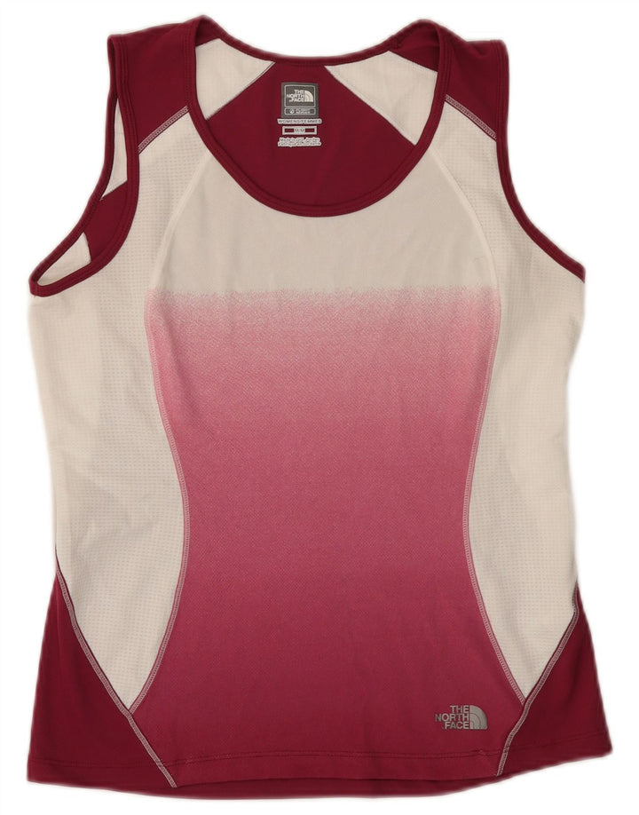 The North Face Damen-Weste-Top, UK 12, mittleres Burgunderrot, Colourblock-Polyester