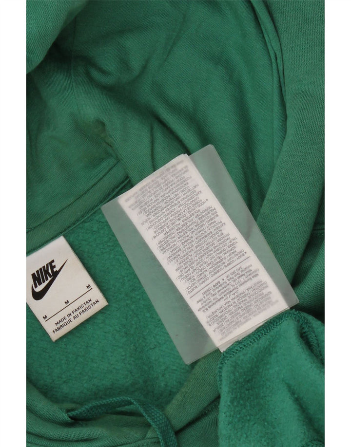 Nike Herren Kapuzenpullover aus mittelgrüner Baumwolle