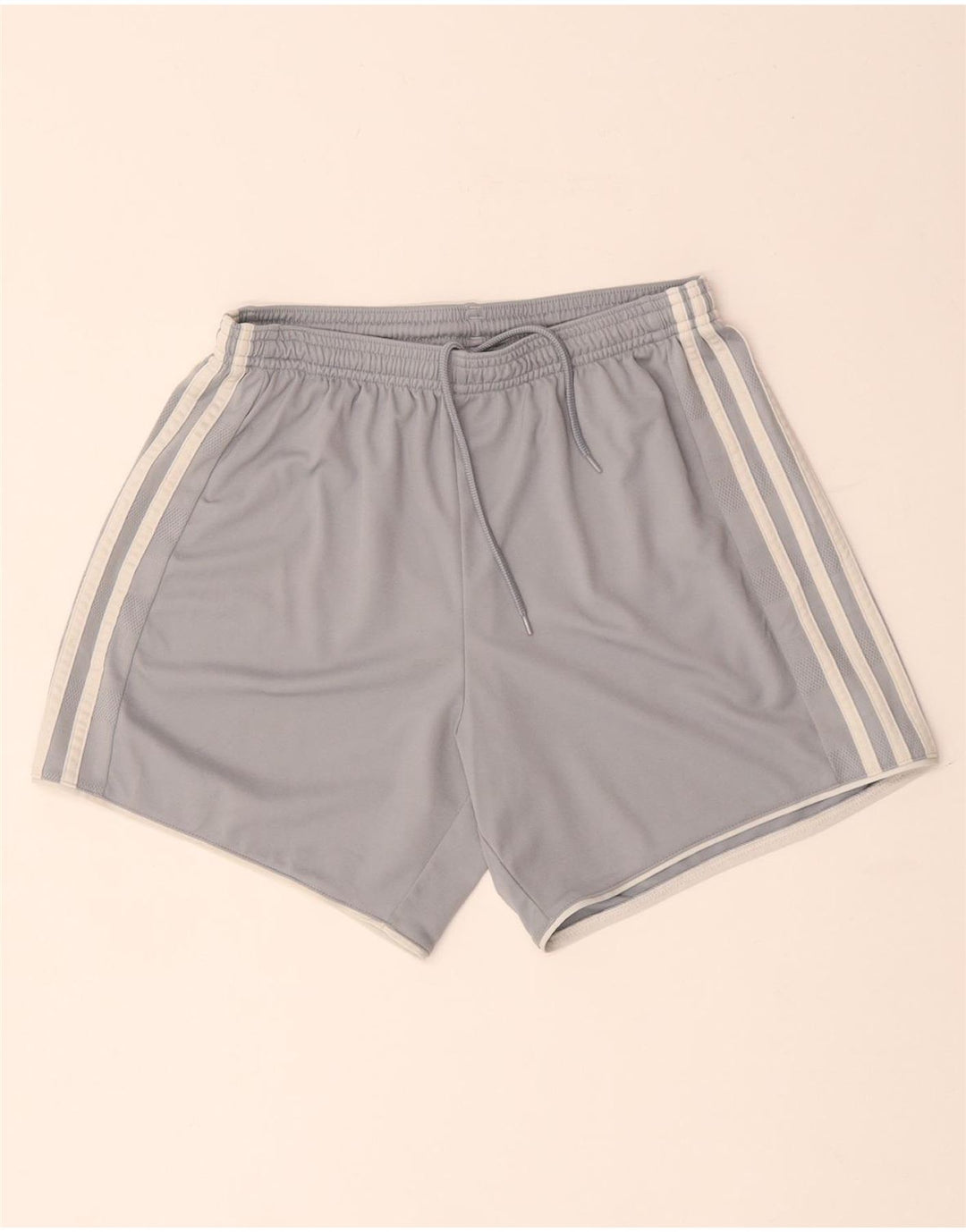 Adidas Damen Climacool Sport Shorts UK 8/10 Small Grau Polyester