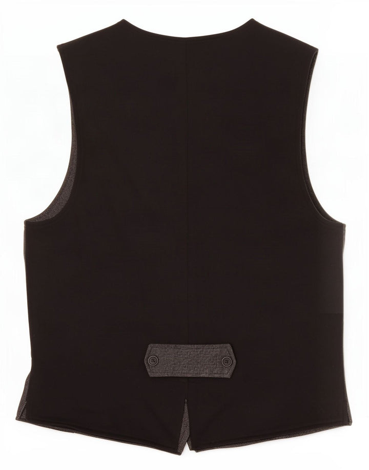 J.E. Mc Collum Herren Weste Mittelgraues Polyester