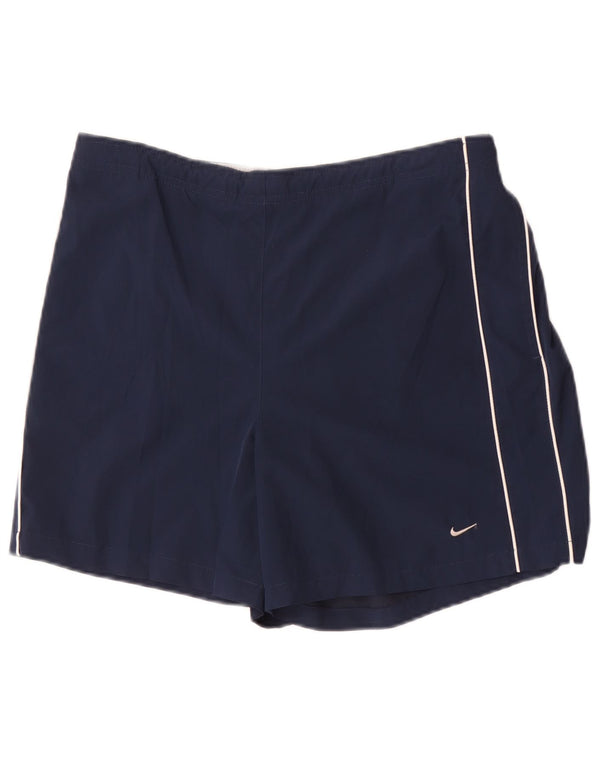 Nike Damen Sportshorts UK 16/18 XL Marineblau