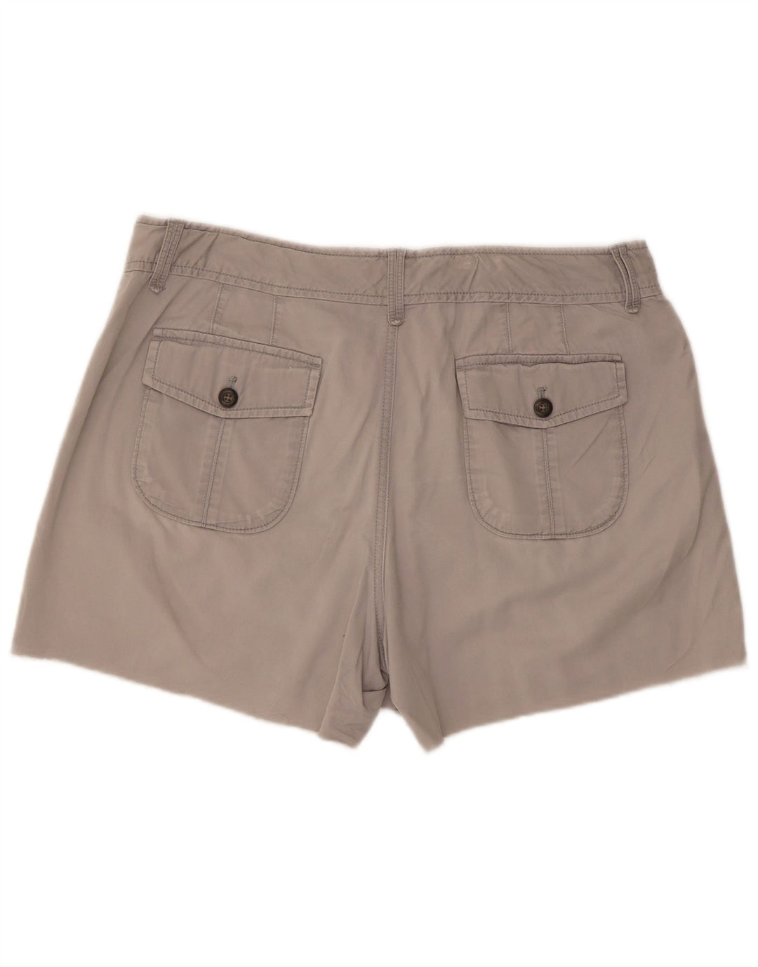 Eddie Bauer Herren Freizeitshorts US 14 XL W36 Graue Baumwolle