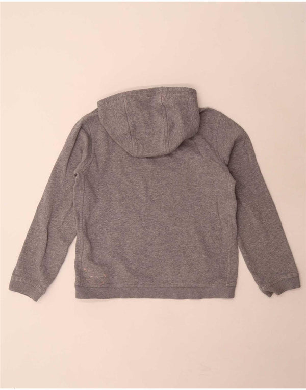 Nike Kapuzenpullover für Jungen, 13–14 Jahre, XL, grau gefleckte Baumwolle