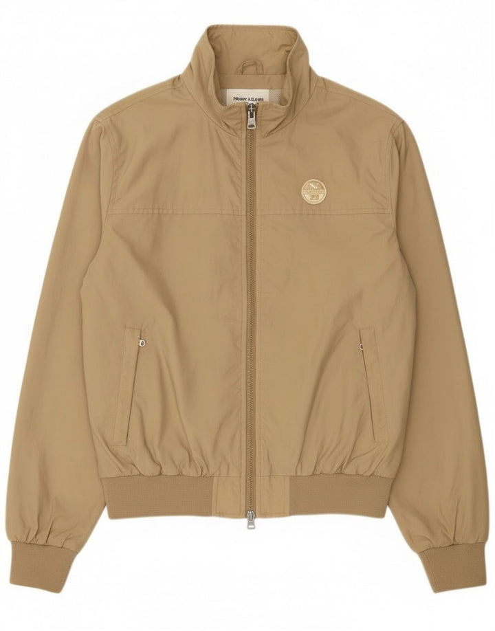 North Sails Herren Bomberjacke UK 38 Medium Khaki Polyamid