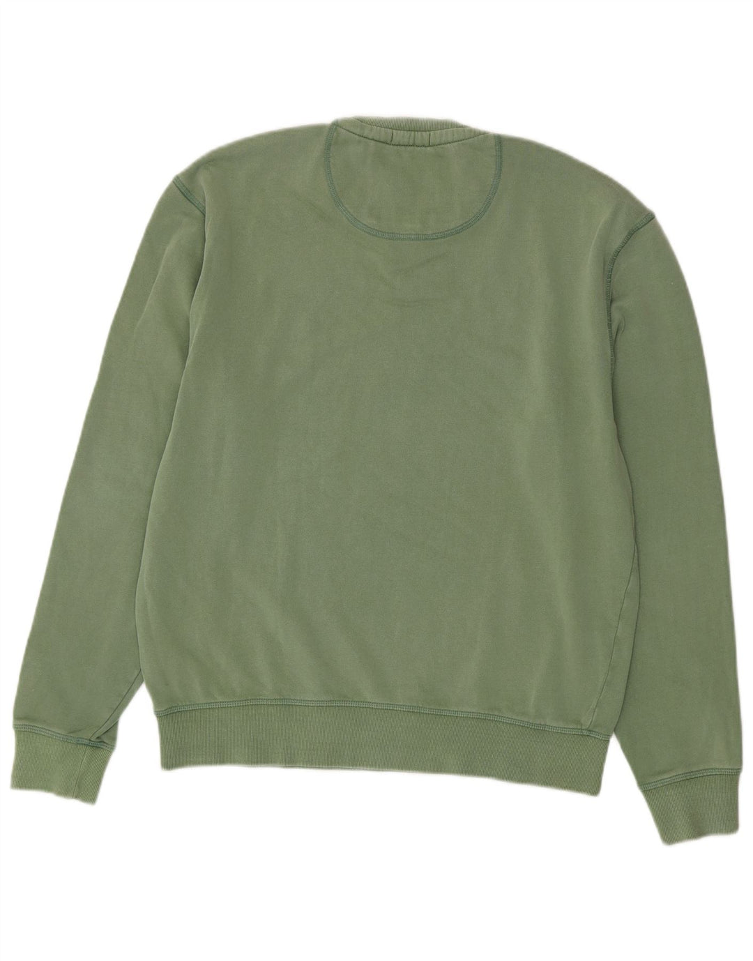 Jack Wills Herren-Sweatshirt-Pullover aus mittelgrüner Baumwolle
