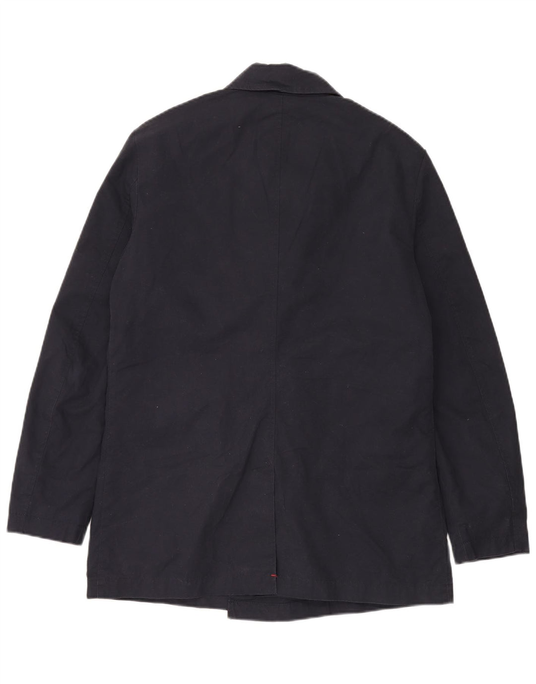 Superdry Herren Pea Coat UK 40 Große marineblaue Baumwolle