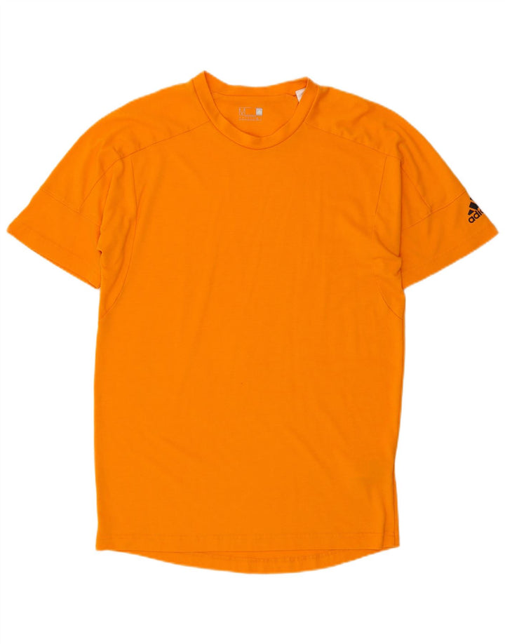 ADIDAS Herren T-Shirt Top Mittelorange Polyester