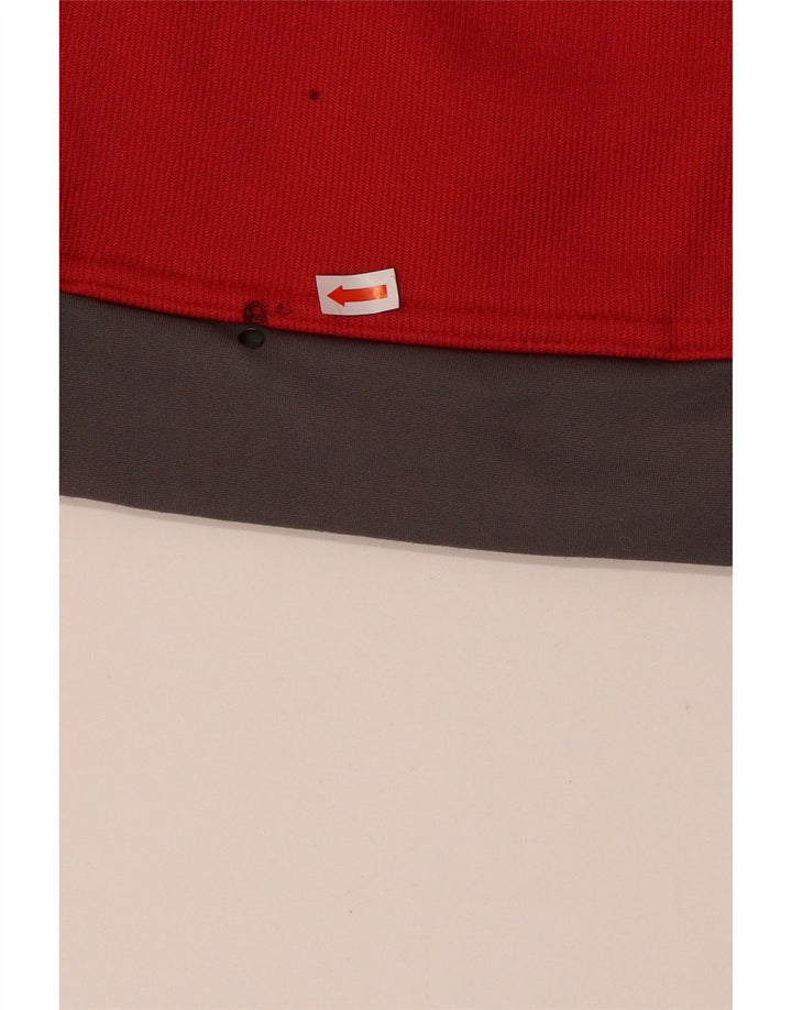 Diadora Damen-Trainingsanzug-Oberteil in Übergröße, Gr. 10, Größe S, Rot, Farbblock