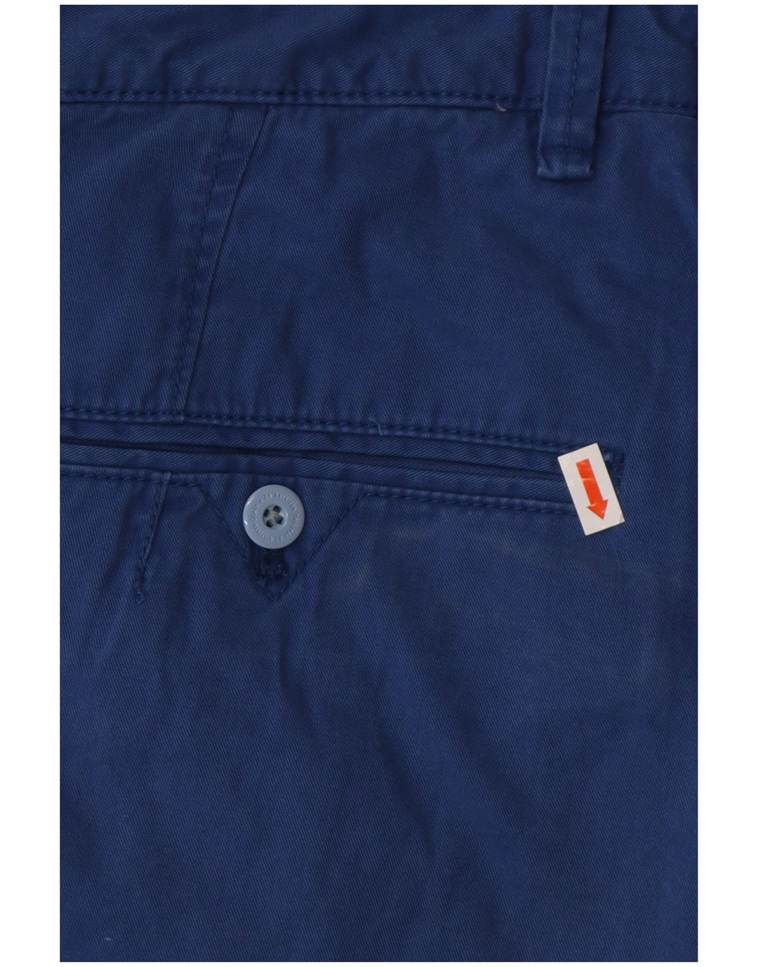 TOMMY HILFIGER Herren Chino Shorts W38 XL Blaue Baumwolle