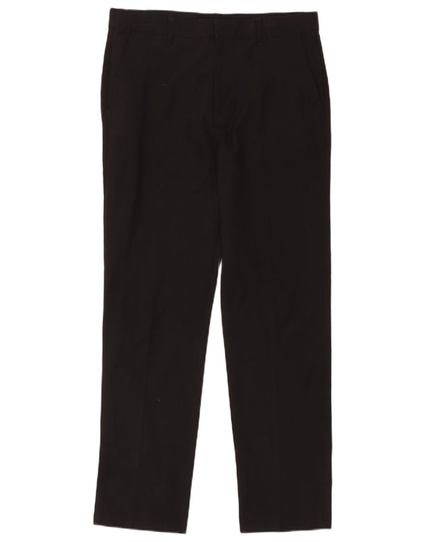 Marks & Spencer Gerade Anzughose für Jungen, 14–15 Jahre, W34, L28, Schwarz