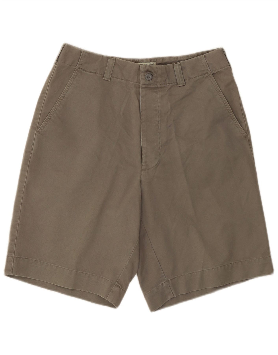 WOOLRICH Herren Chino-Shorts W30 Medium Khaki Baumwolle