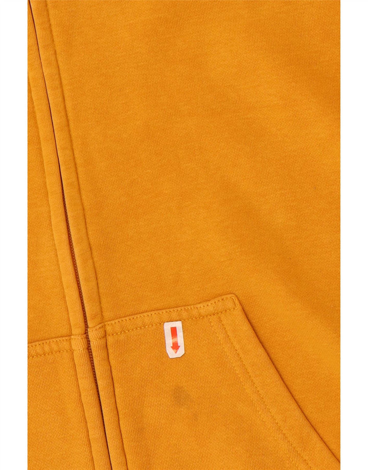 Champion Herren-Kapuzenpullover mit grafischem Reißverschluss, Größe S, Gelb, Baumwolle