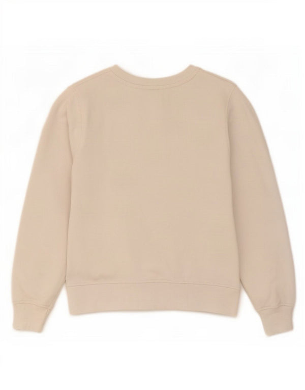 Russell Athletic Damen-Sweatshirt mit Grafik, Gr. 14, mittelgrau, gebrochenes Weiß