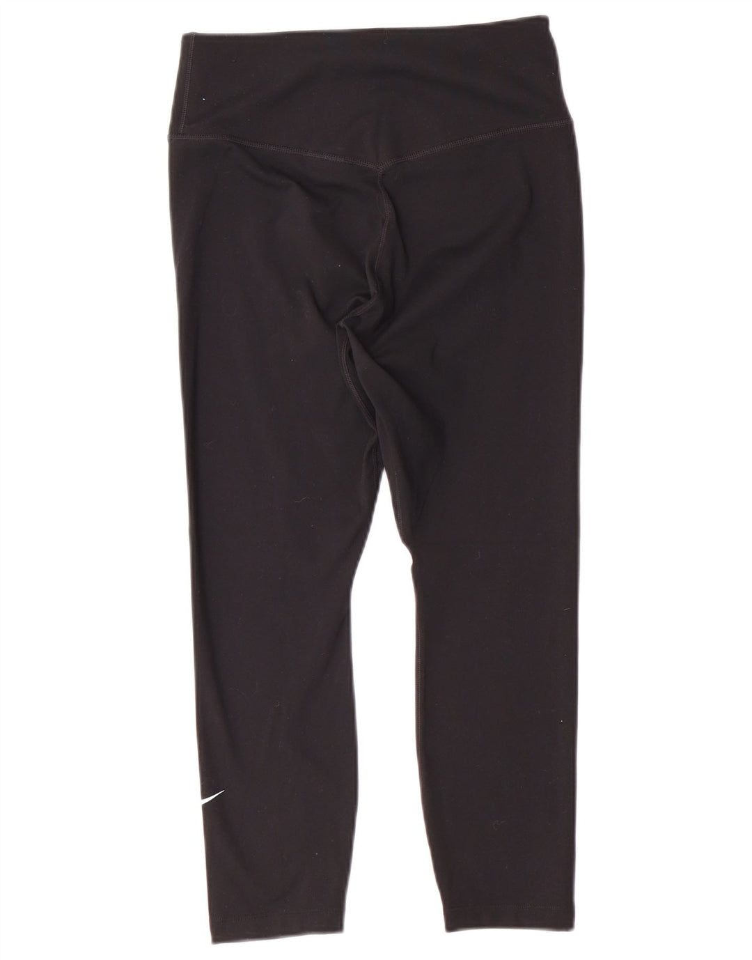 NIKE Womens Dri Fit Capri Leggings UK 8 Small Schwarz Polyester