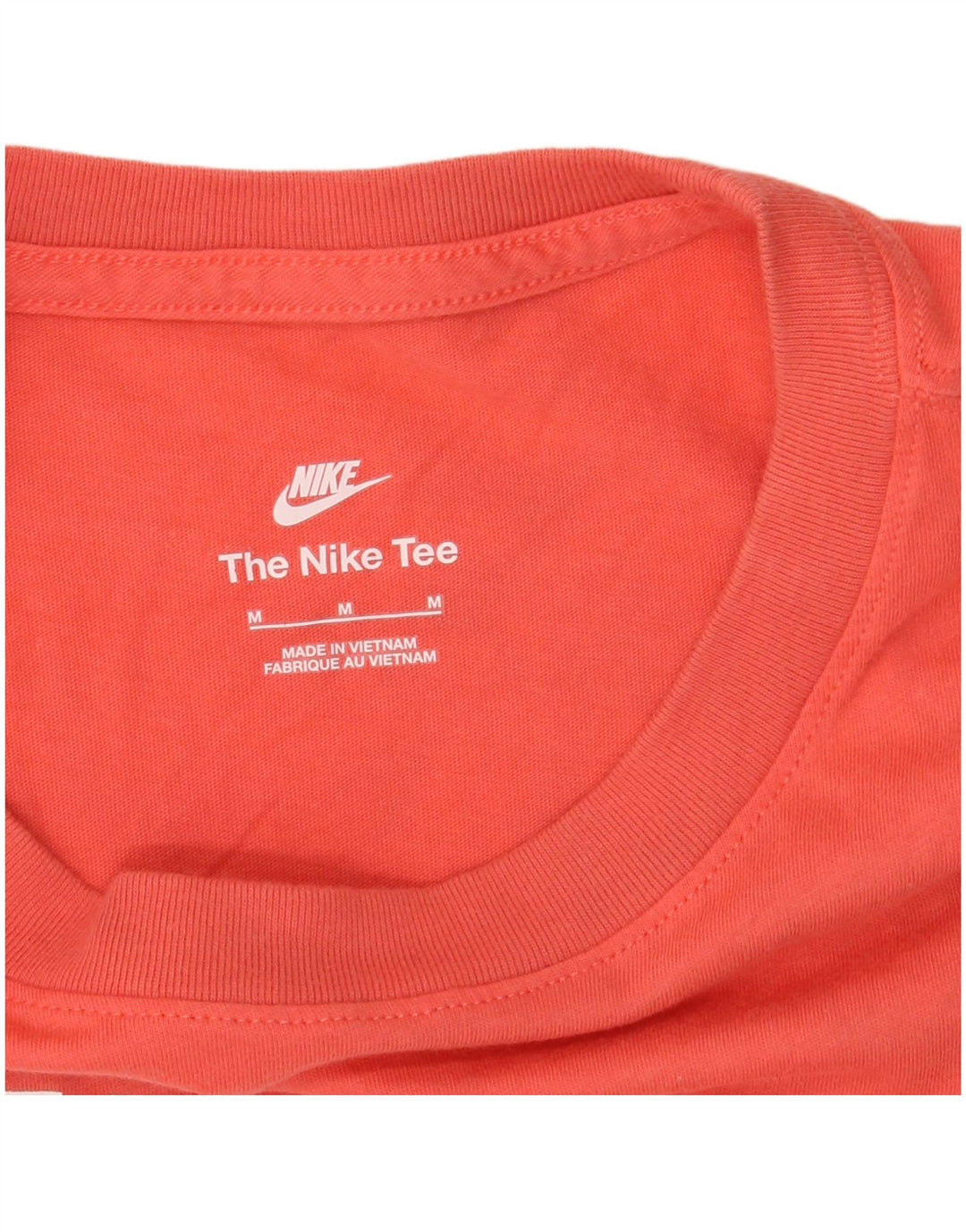 Nike Damen Graphic T-Shirt Top UK 14 Medium Orange