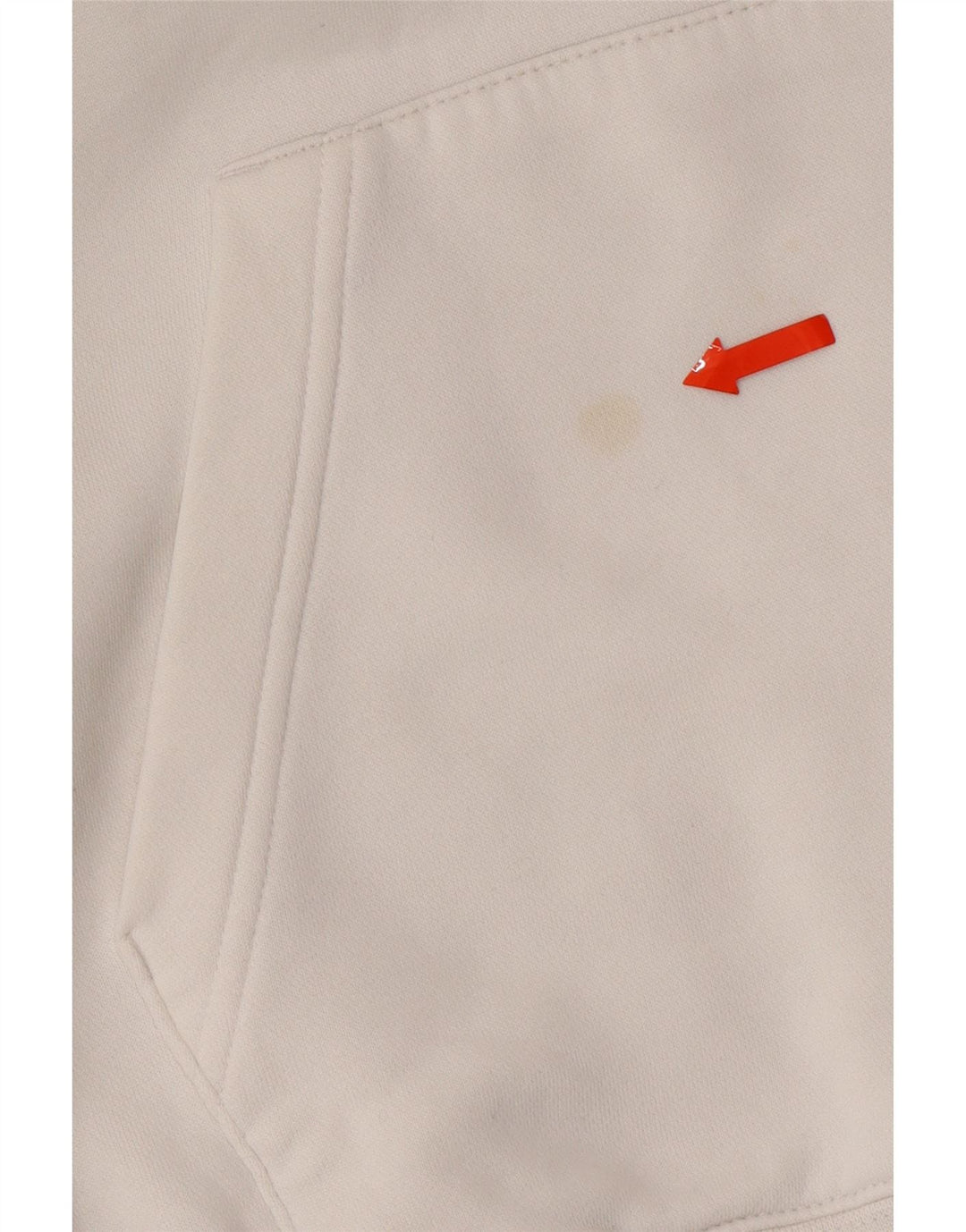 NIKE Mens Hoodie Jumper Small White Cotton Vintage Nike and Second-Hand Nike from Messina Hembry 