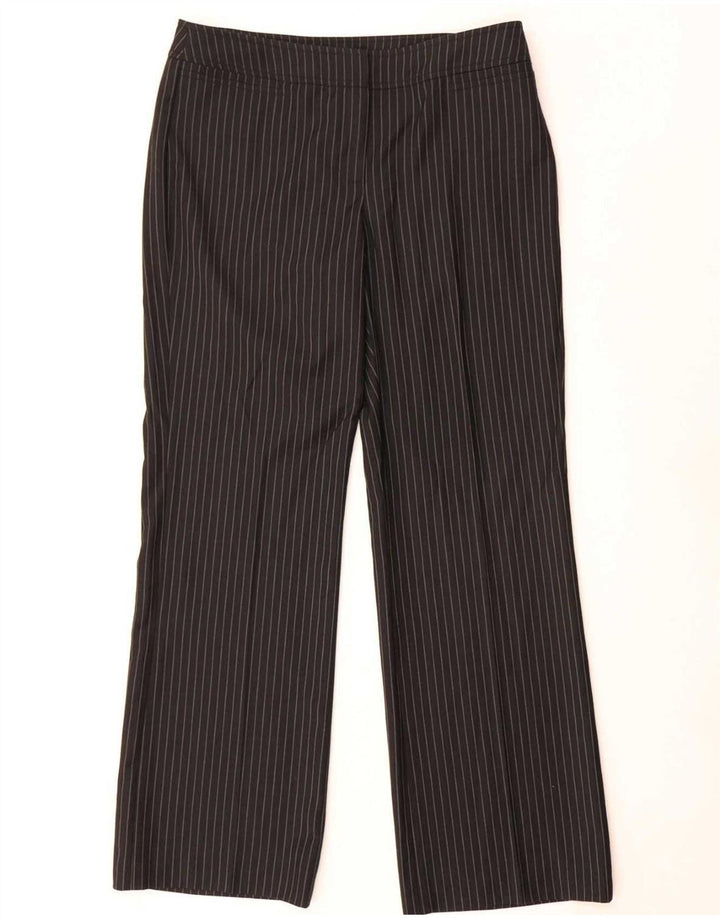 Esprit Damen-Anzug mit 2 Knöpfen, UK 12, Mittel W30 L30, Schwarz gestreift