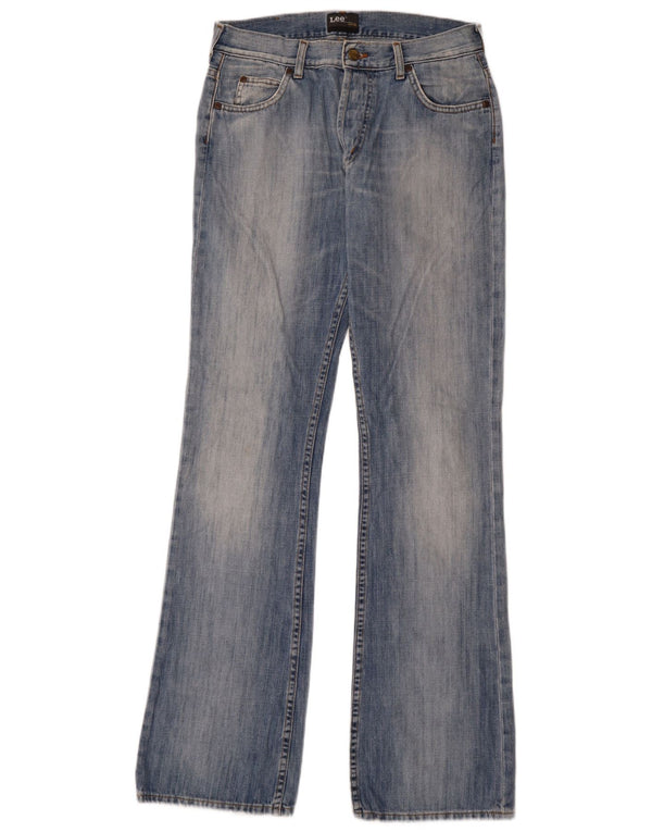 Lee Damen Denver Bootcut Jeans W32 L36 Blaue Baumwolle