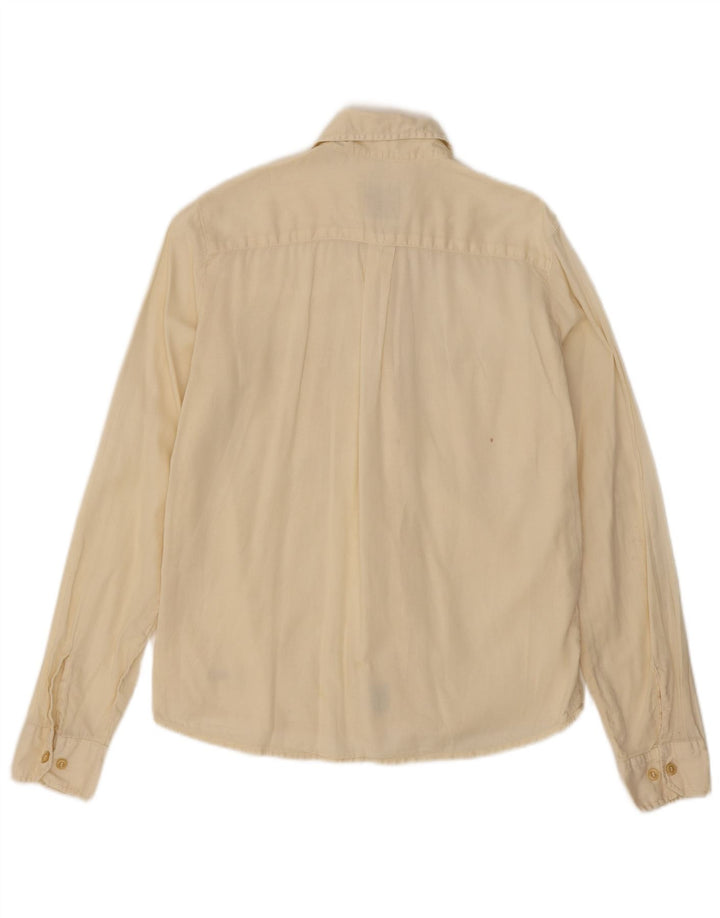 Murphy & Nye Damenhemd UK 16 Large Beige Baumwolle