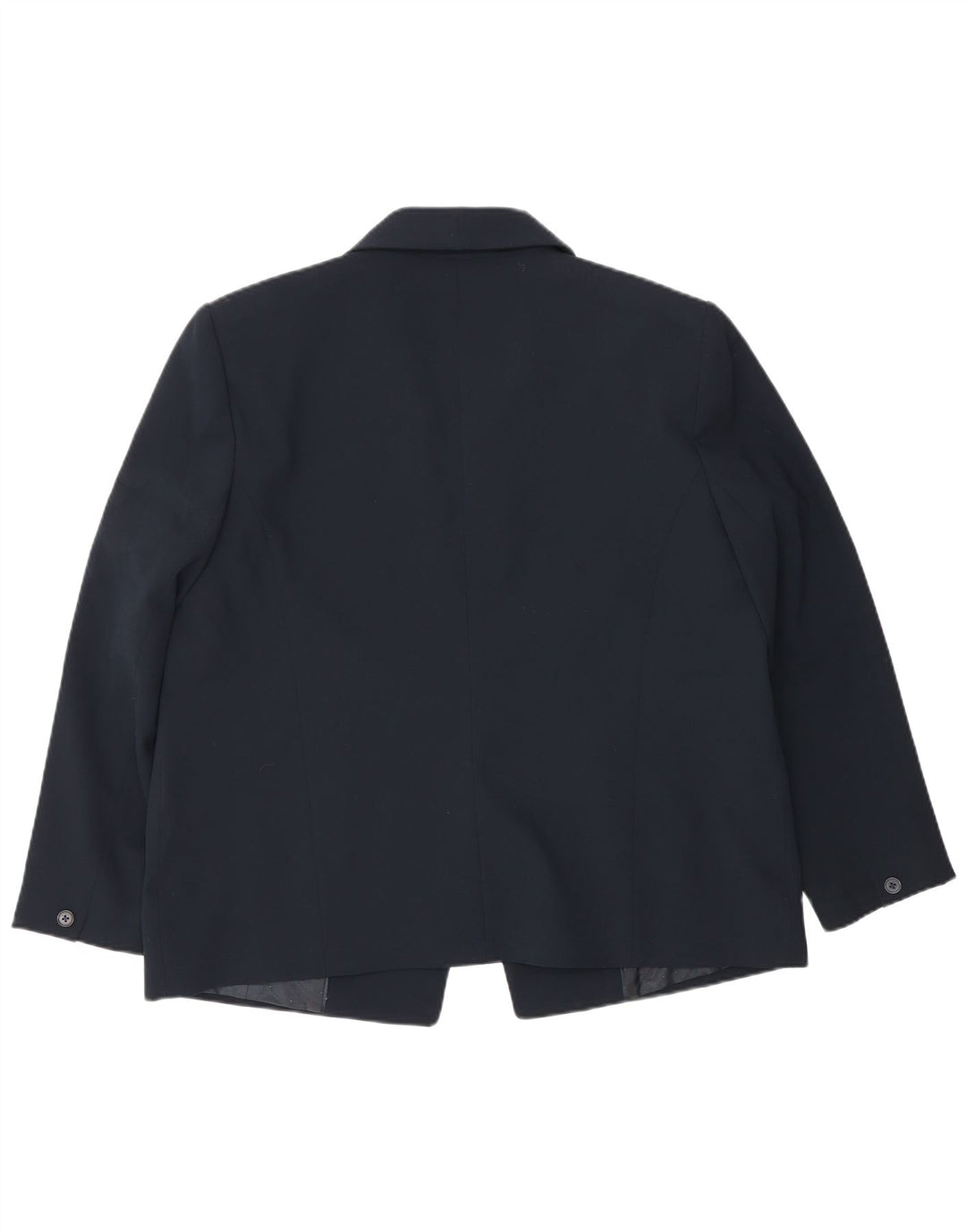 John Lewis Damen 1-Knopf-Blazerjacke UK 18 XL Marineblau Polyester