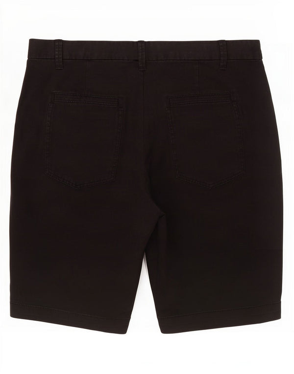 Gap Damen Bermudashorts US 8 Medium W34 Schwarze Baumwolle