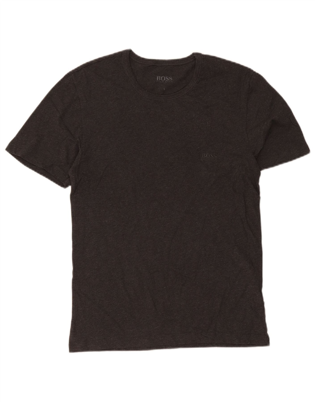 Hugo Boss Herren T-Shirt Top Small Grau Baumwolle