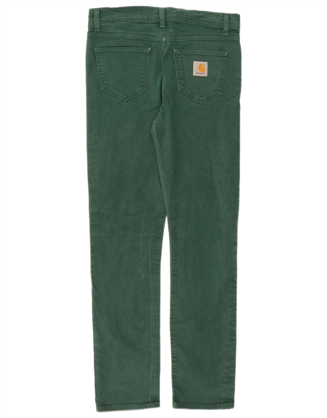 Carhartt Herren Slim Jeans W30 L32 Grüne Baumwolle