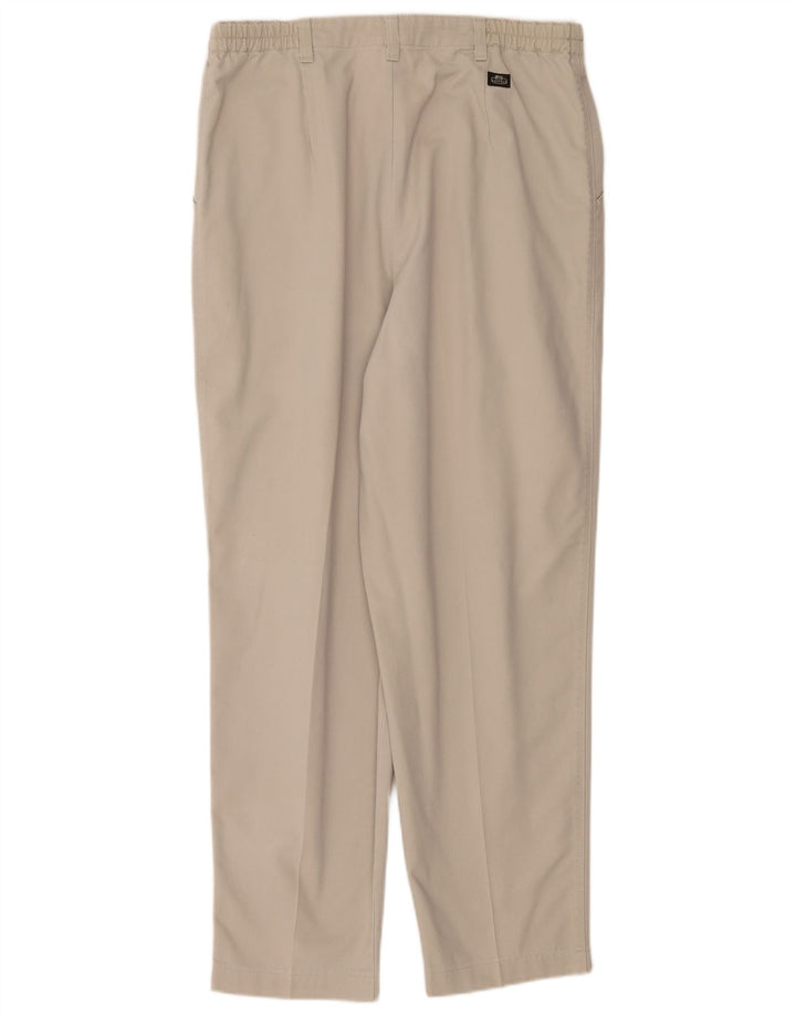 LEE Damen-Chinohose mit hoher Taille und Zapfen, US 16, 2XL, W40, L29, beige Baumwolle