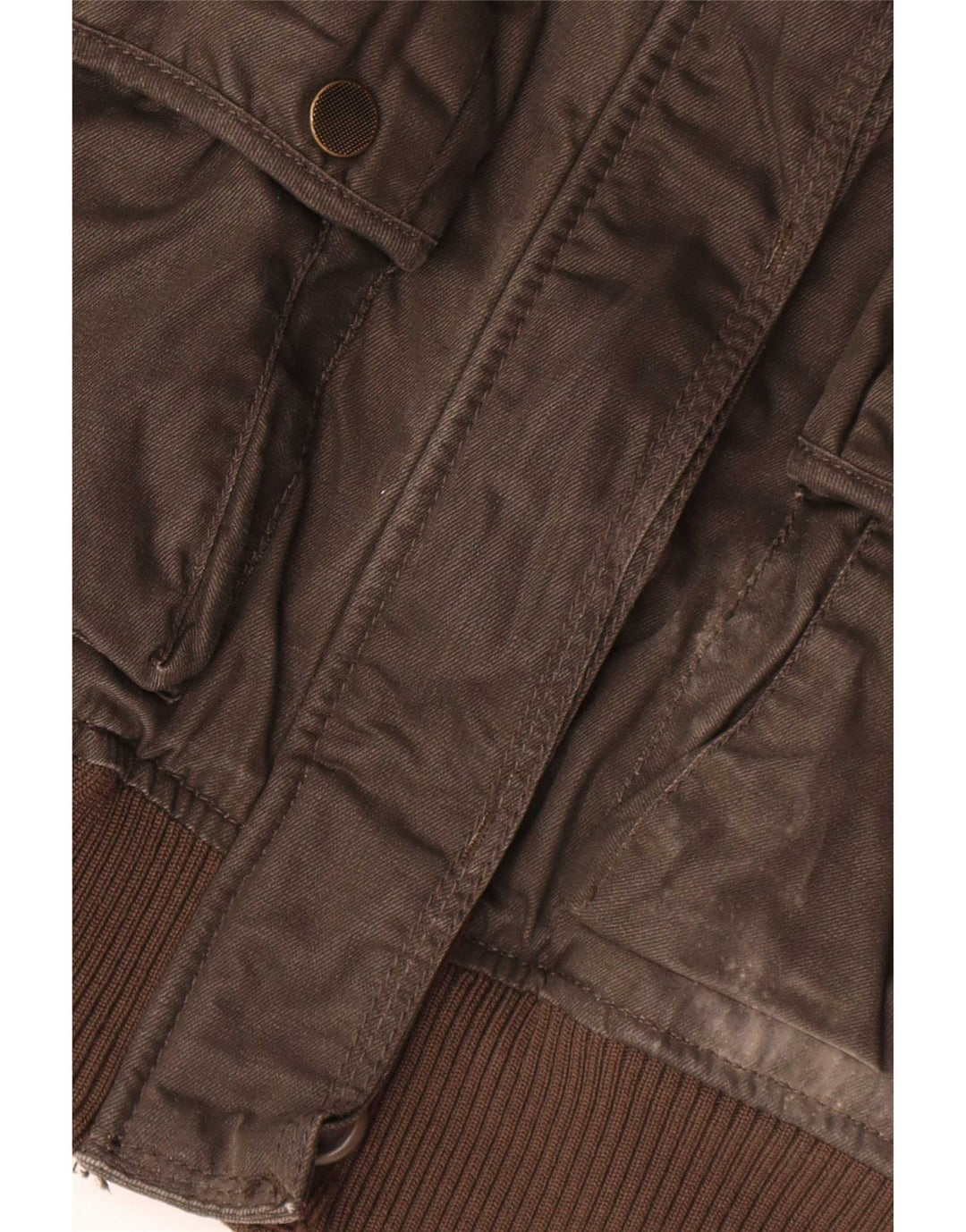 Superdry Damen Bomberjacke UK 14 Mittelbraun