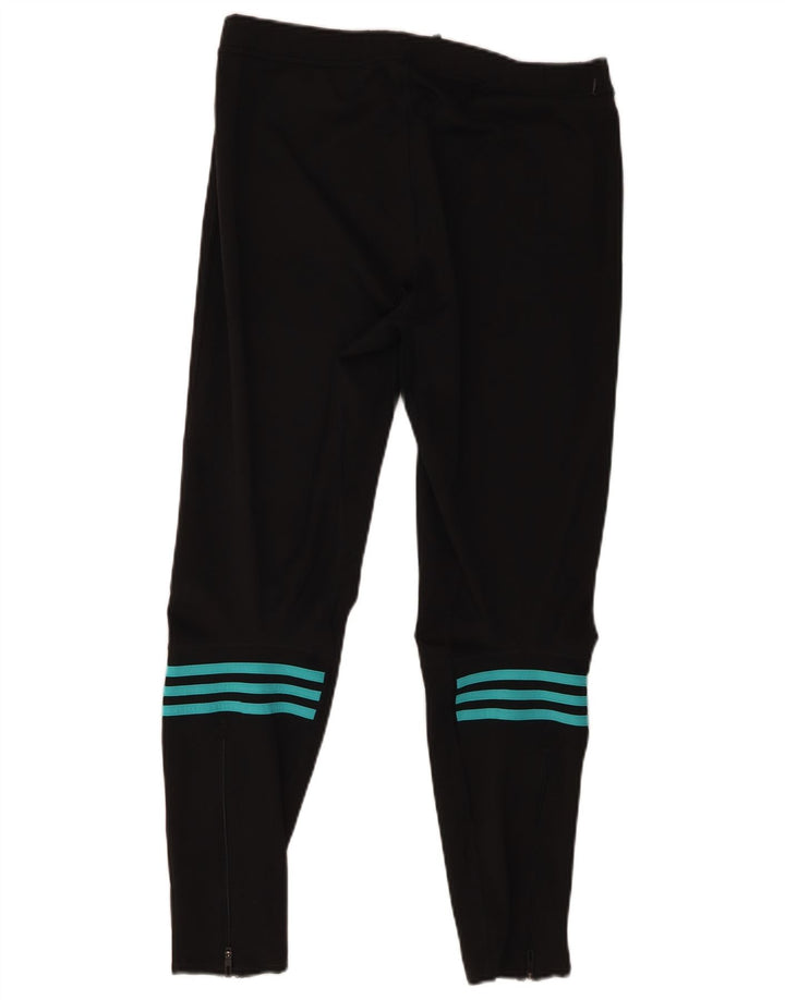 Adidas Damen Response Leggings XL Schwarz gestreift