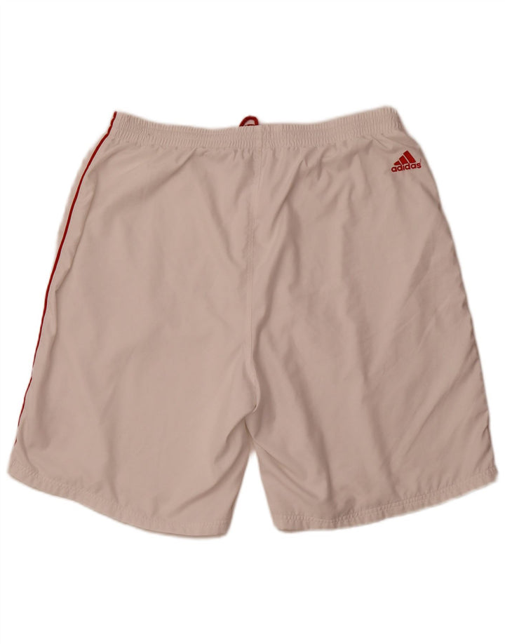 Adidas Herren Sport Shorts XL Weiß Polyester