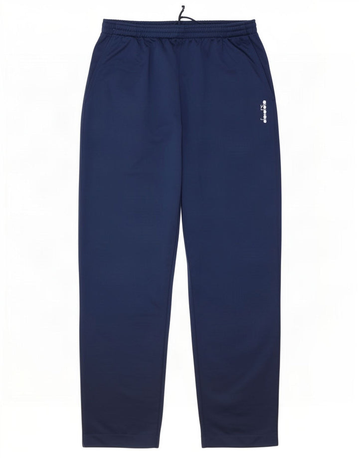 Diadora Herren-Trainingshose, groß, marineblau, Polyester