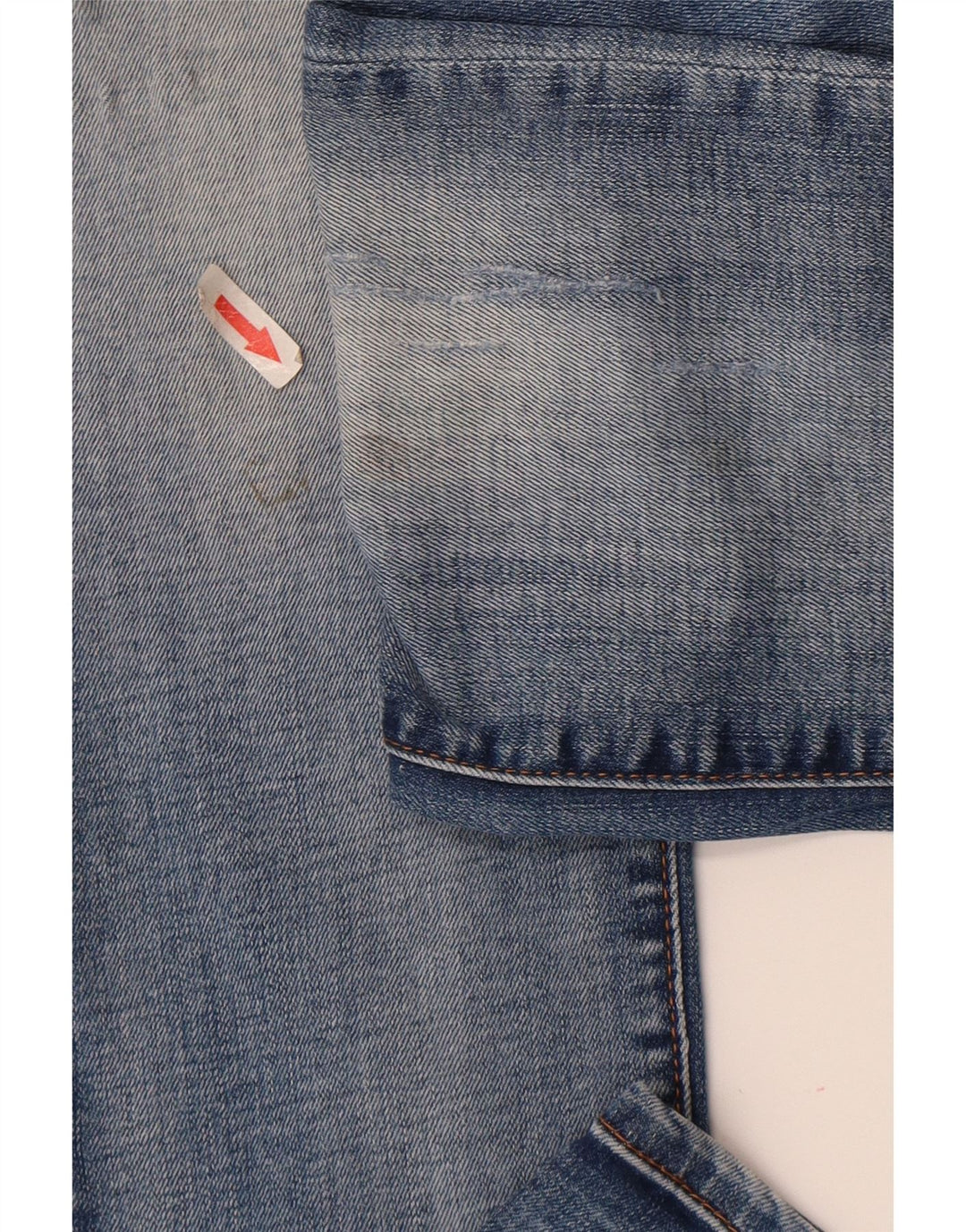 Trussardi Damen Distressed Skinny Jeans W29 L32 Blau