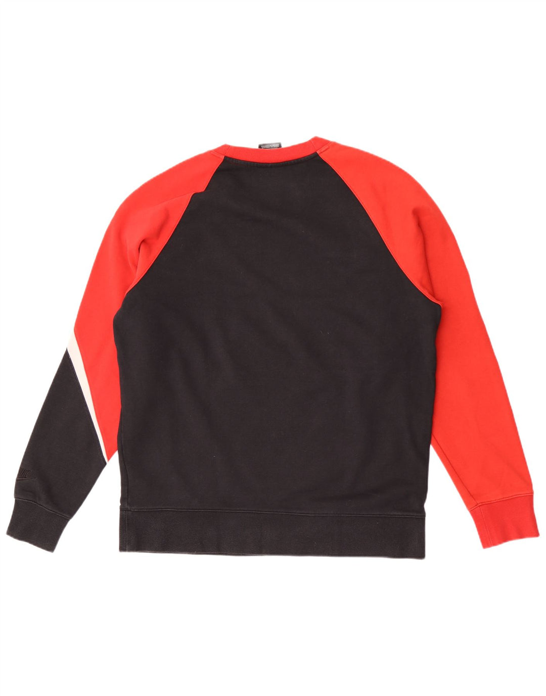 Nike Herren Grafik-Sweatshirt-Pullover XL aus roter Colourblock-Baumwolle