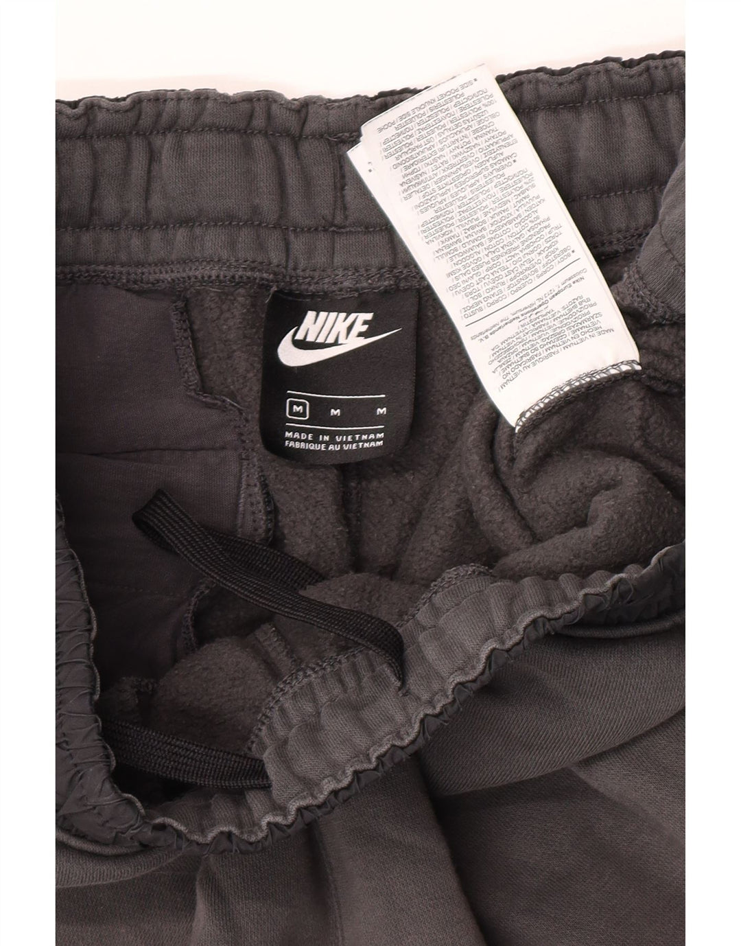 Nike Herren-Trainingshose und Jogger, mittelgraue Colourblock-Baumwolle
