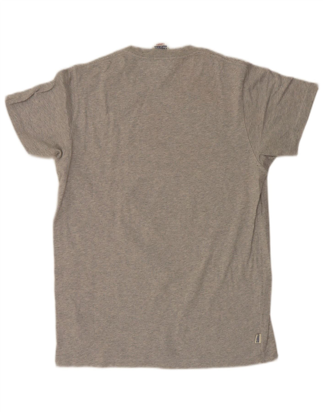 Franklin Marshall Herren-T-Shirt mit Grafik, mittelgraue Baumwolle