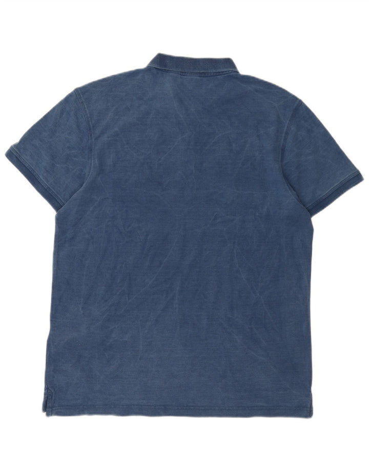Levi's Herren-Poloshirt mit Standard-Passform, XL, blaue Baumwolle