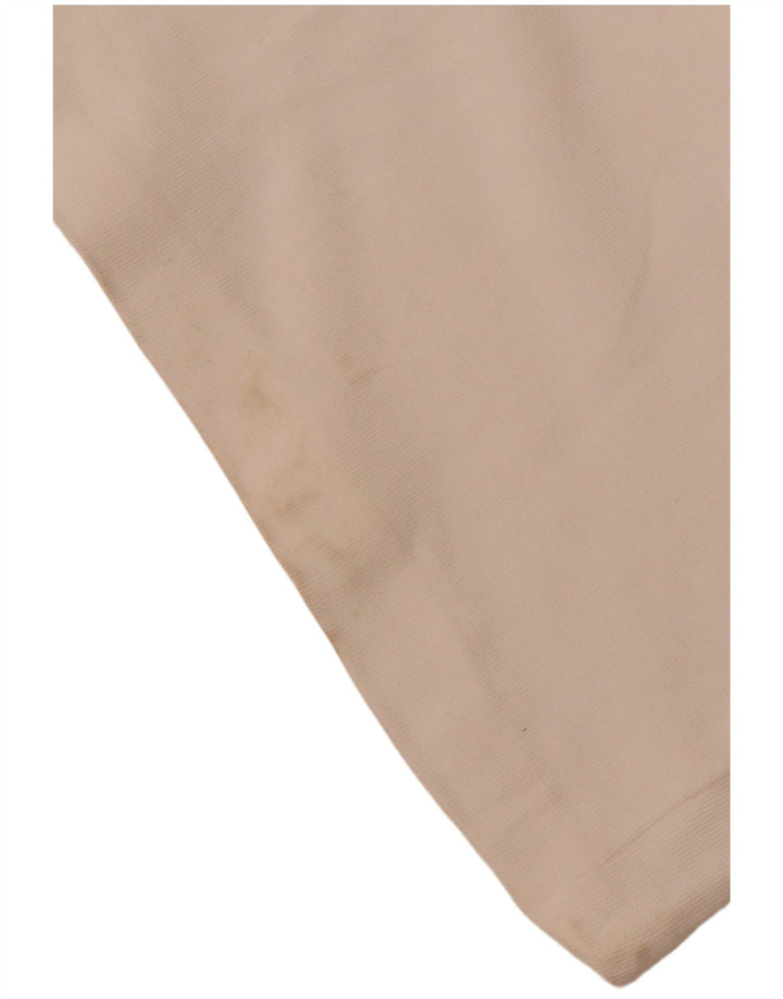 NIKE Damen Cami Top UK 18 XL Off White Baumwolle