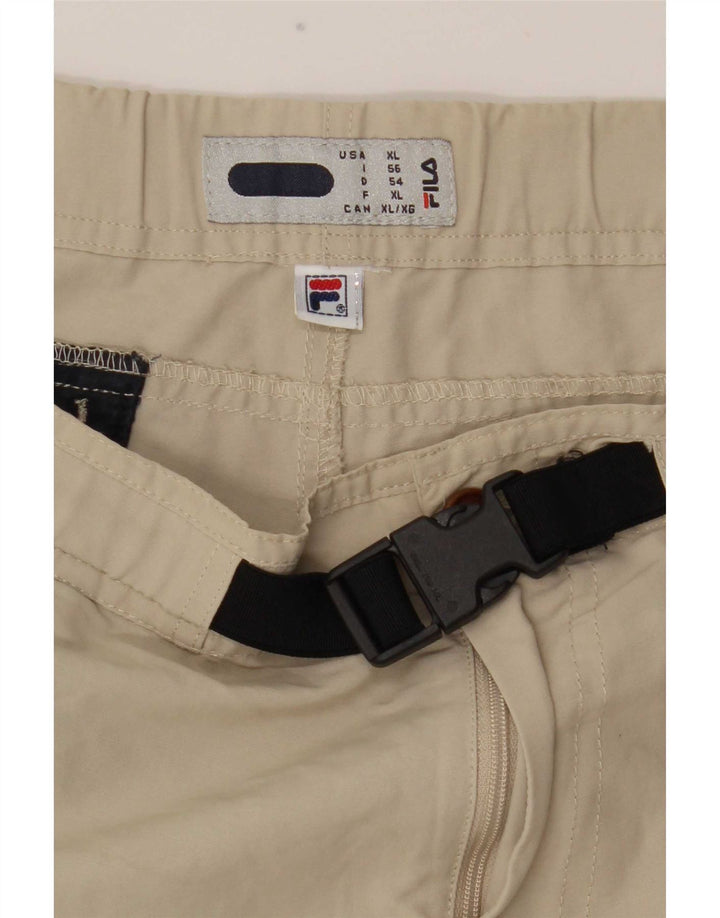 Fila Herren Shorts XL W38 Beige