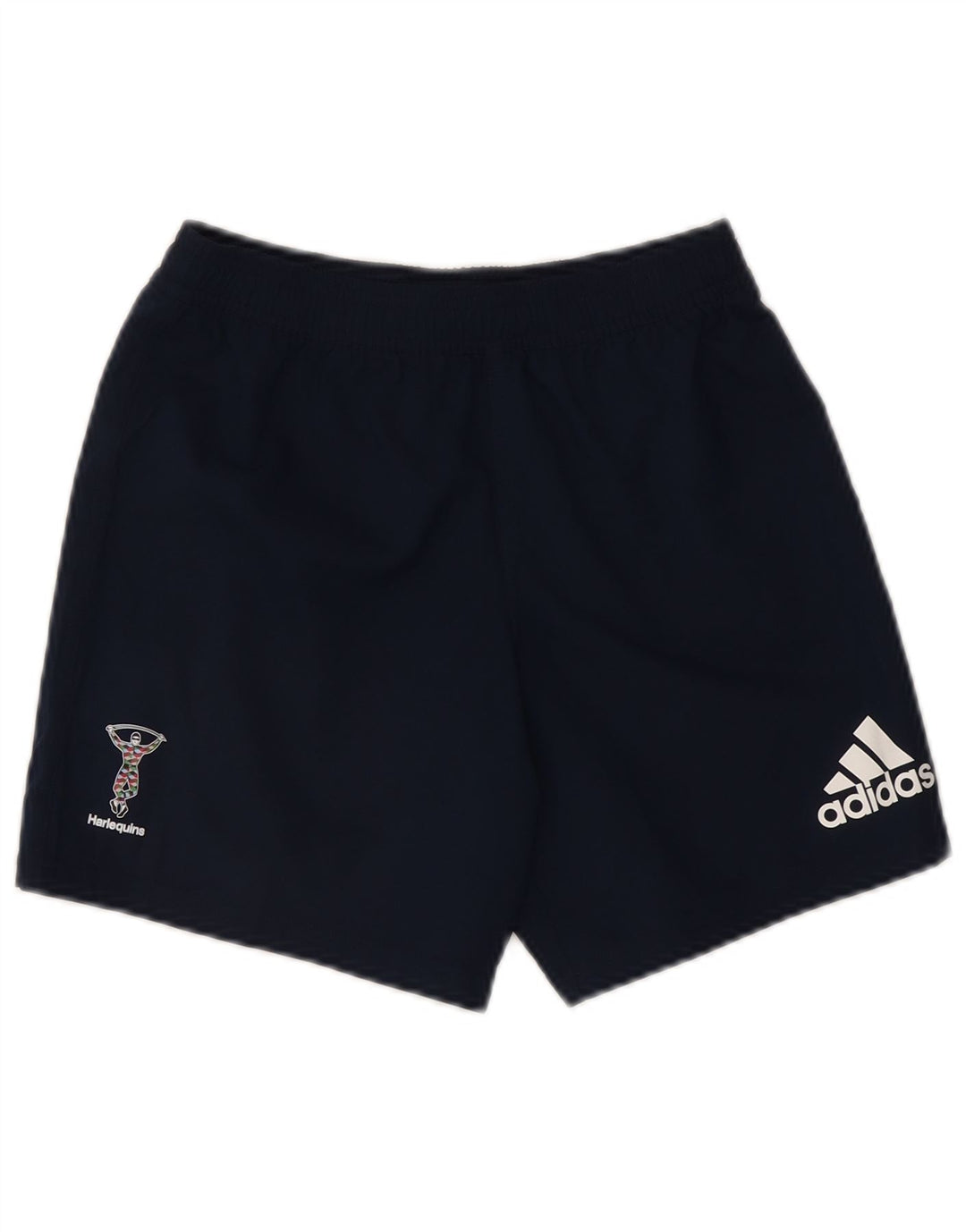 Adidas Herren Sportshorts mit Grafik, Größe S, Marineblau, Polyester