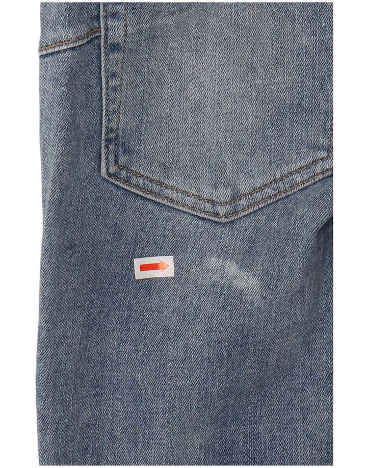 ZARA Damen Skinny Jeans EU 34 2XS W24 L27 Blaue Baumwolle