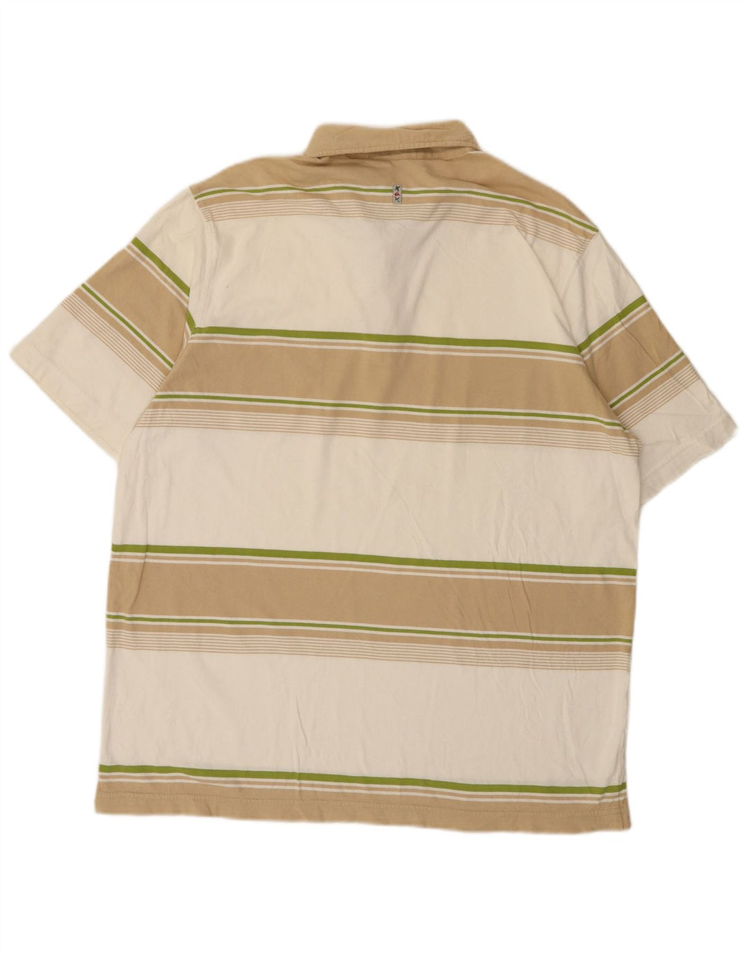 Quiksilver Herren-Poloshirt XL, mehrfarbig, gestreift, Baumwolle