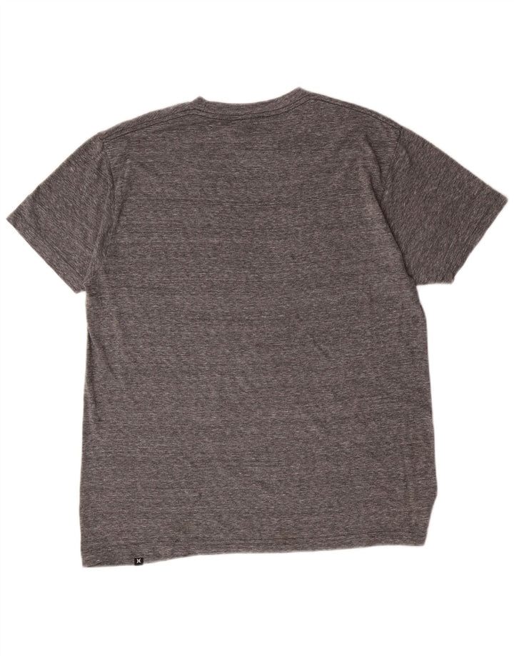 Hurley Herren-T-Shirt mit regulärer Passform, mittelgrau