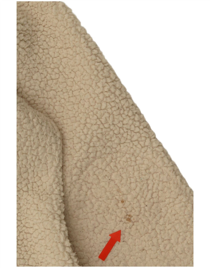 Joules Damen-Fleecepullover mit Knopfkragen, UK 12, mittelgrau