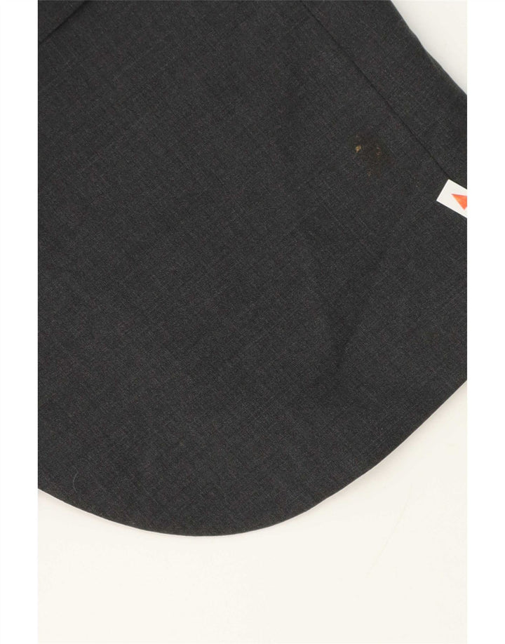 Marks & Spencer Herren-Blazer mit 2 Knöpfen, UK 42, große graue Wolle