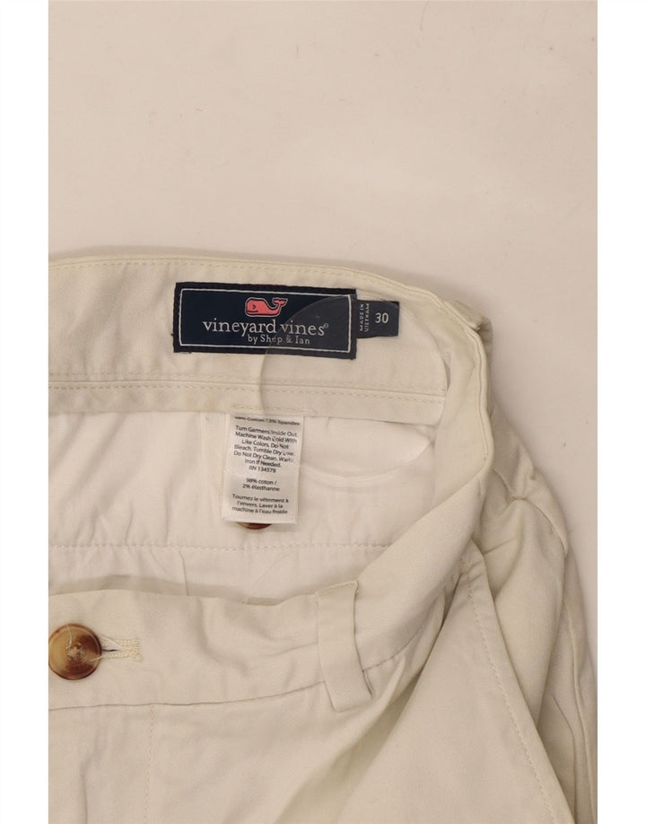 VINEYARD VINES Herren-Chino-Shorts, W30, mittelweiße Baumwolle