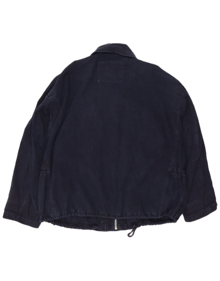Energie Herren Loose Fit Utility Jacke UK 40 Large Marineblau