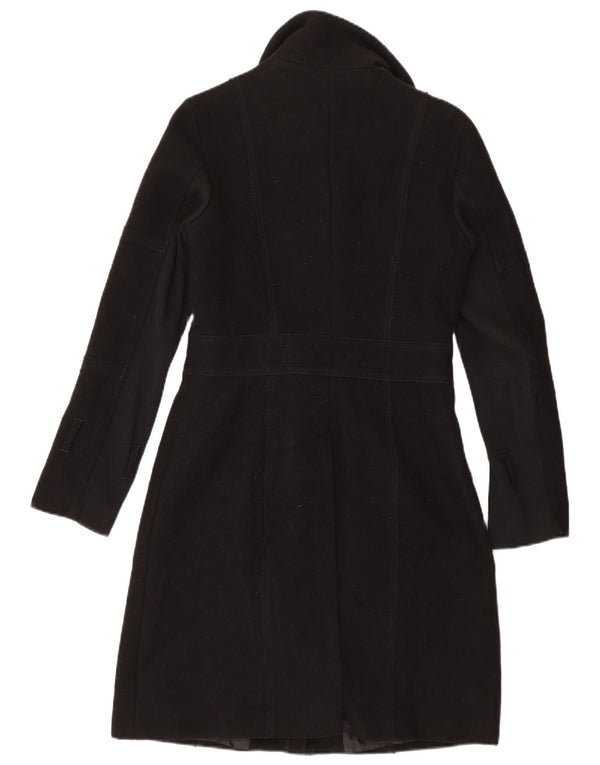 Max & Co. Womens Overcoat UK 10 Small Black
