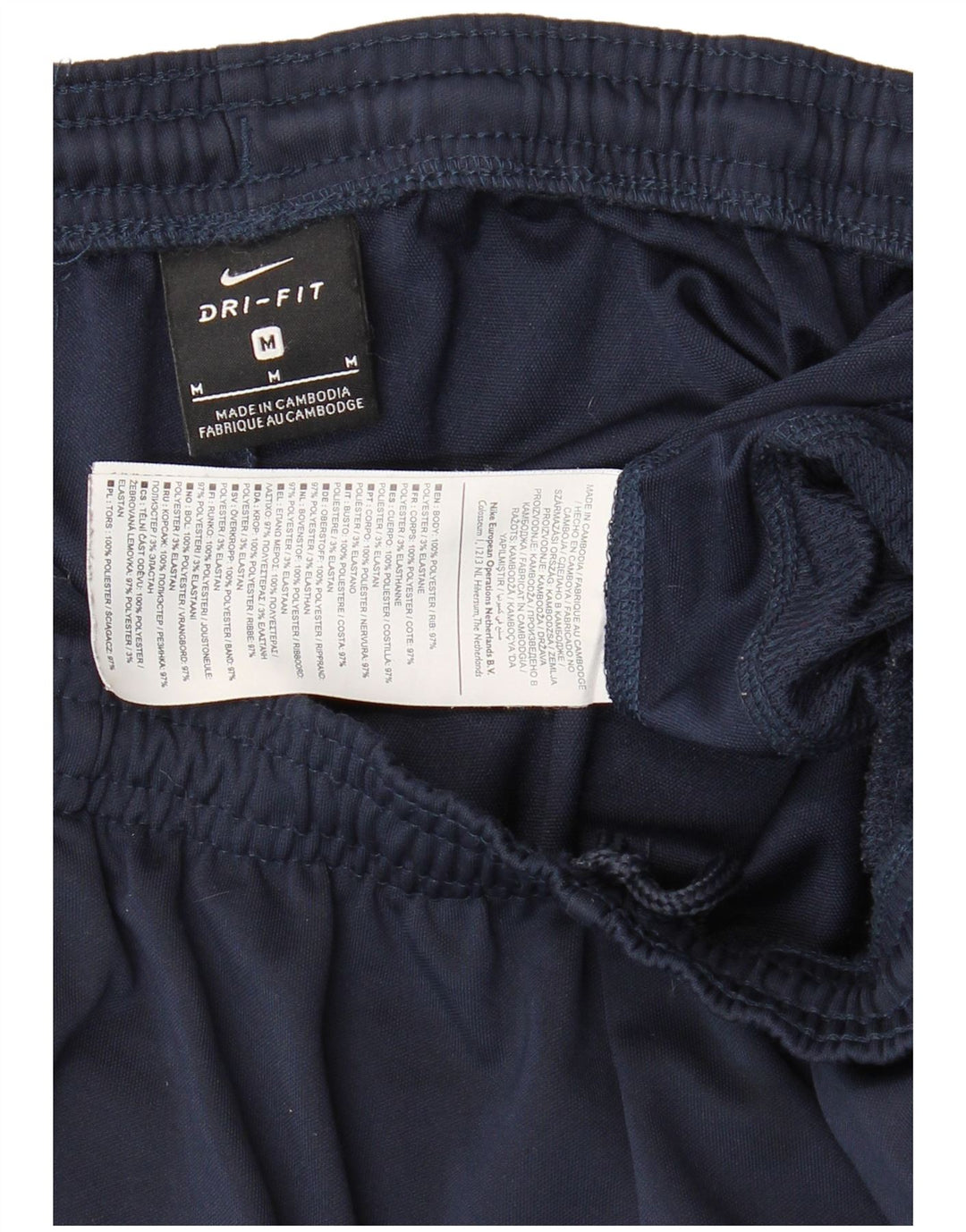 NIKE Herren Dri Fit Trainingshose Mittelblaues Polyester
