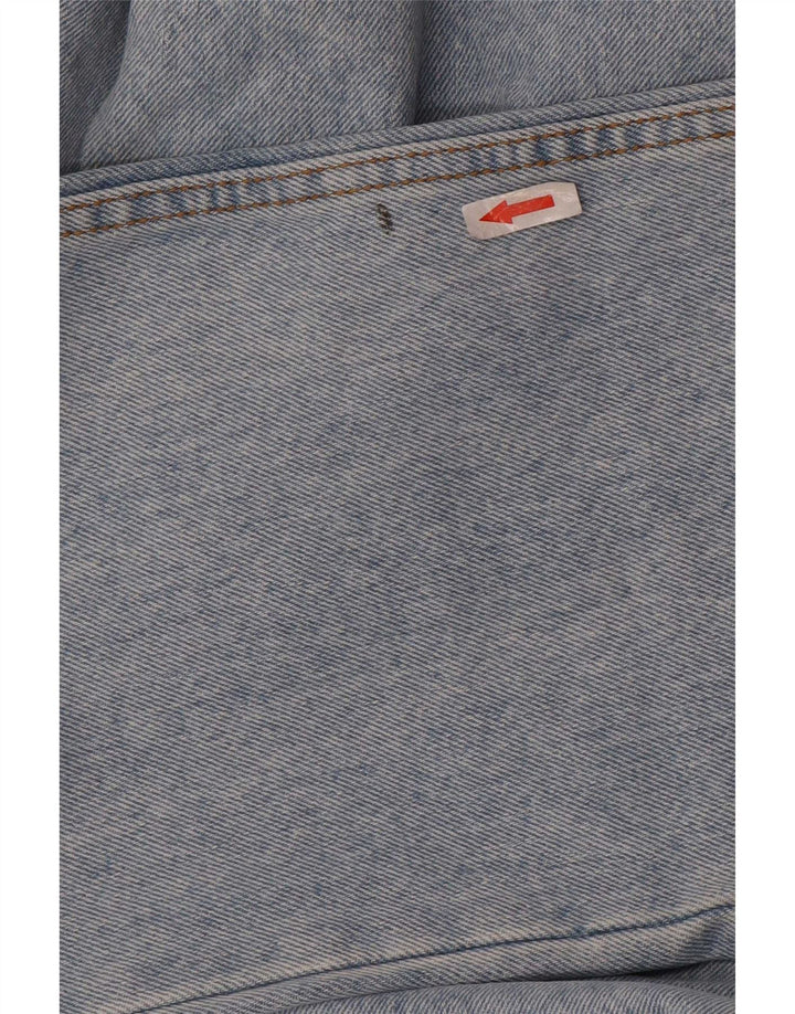 Wrangler Herren Straight Jeans W36 L30 Blaue Baumwolle